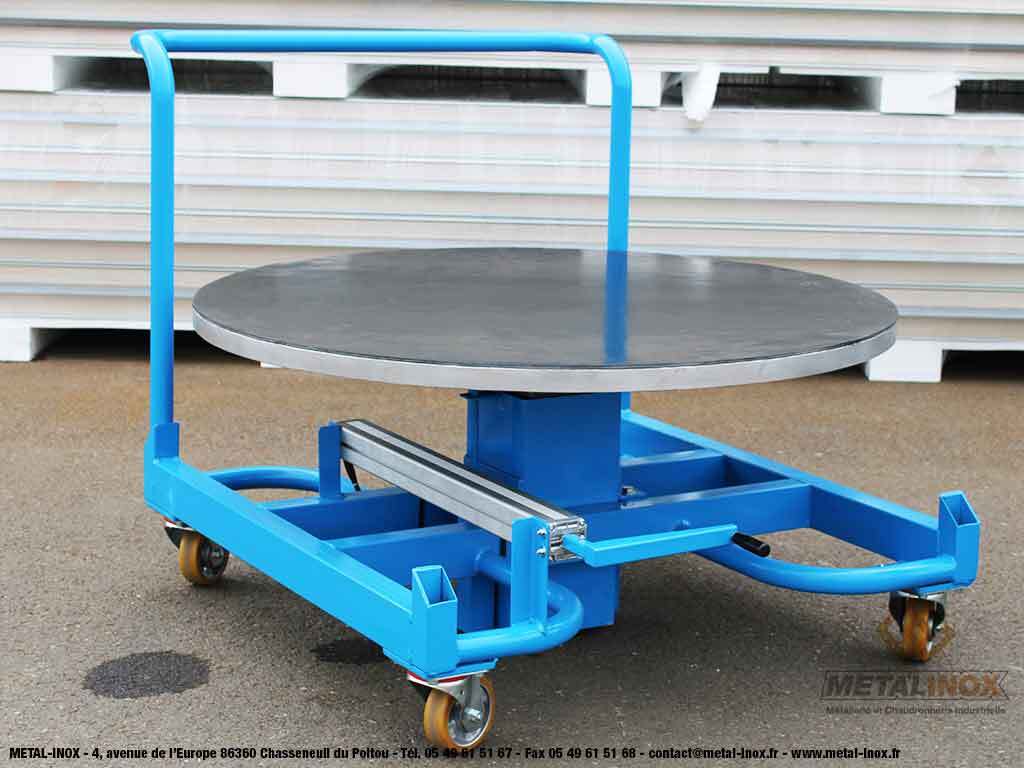 Table Rotative Inclinable MachEl – 7,6 Cm De Diamètre, 3 Rainures – Pour Fraisage Et Perçage Précis